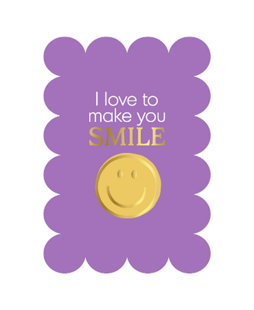 KP Wenskaart A6 - Smile bubble