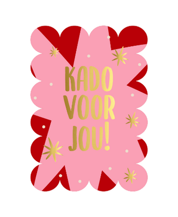KP Wenskaart A6 - Kado voor jou