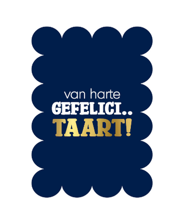 KP Wenskaart A6 - Gefelicitaart