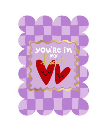KP Wenskaart A6 - You’re in my heart