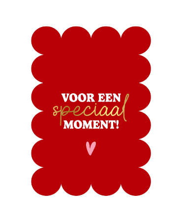KP Wenskaart A6 - Speciaal moment
