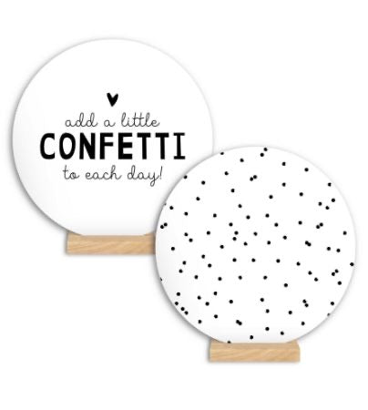 Wenscirkel - Confetti