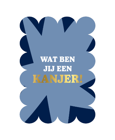 KP Wenskaart A6 - Kanjer