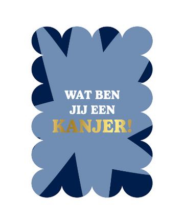 KP Wenskaart A6 - Kanjer