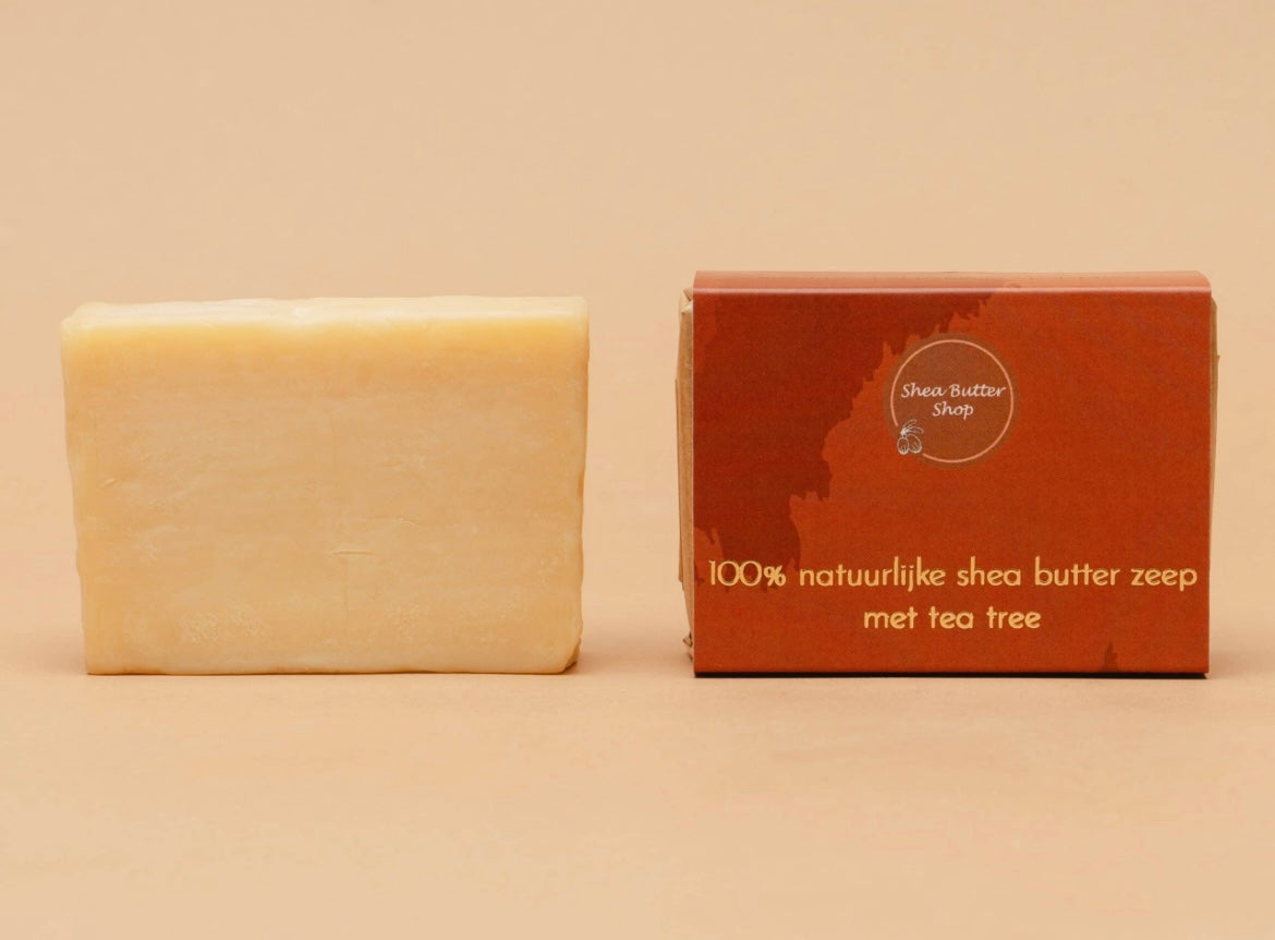 Shea butter zeep met Tea Tree 120gr