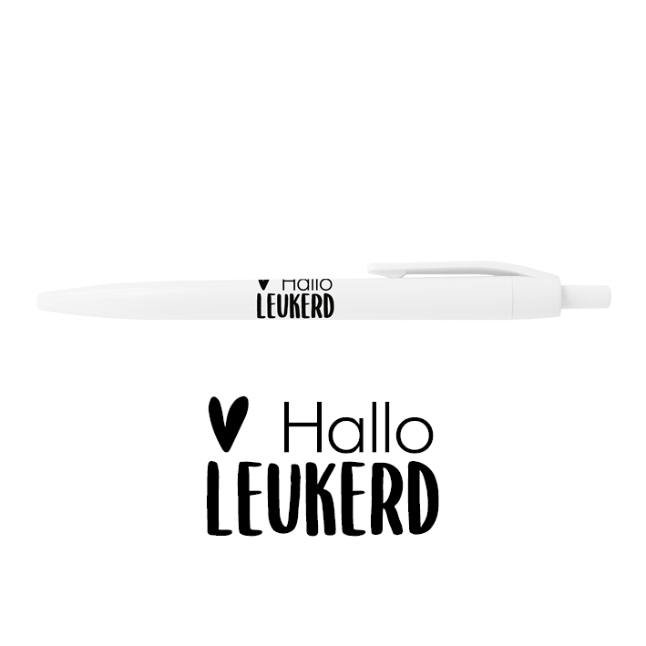 Pen - Hallo leukerd